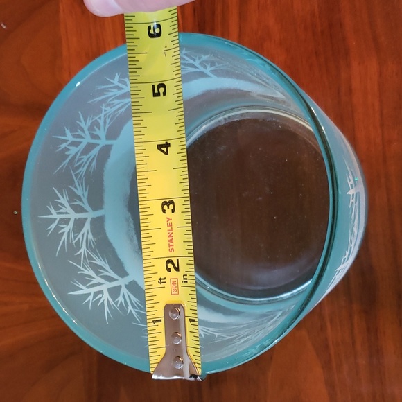 6" diameter frosted glass vase NEW - Picture 6 of 7